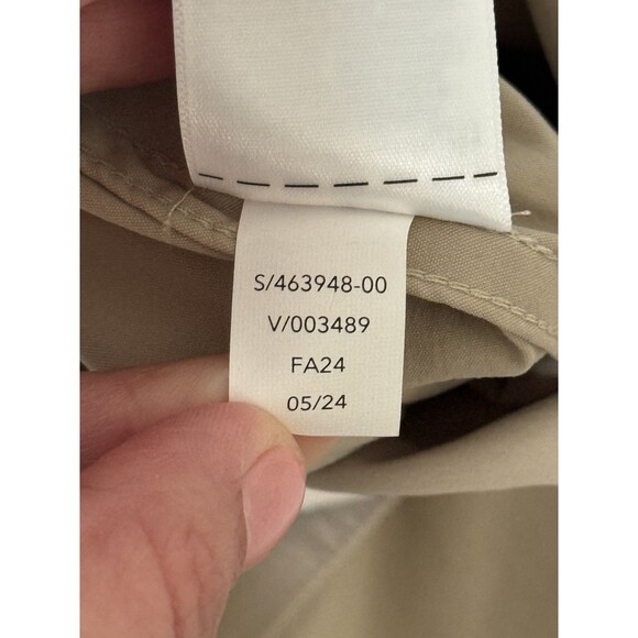 ATHLETA Cascade Cargo Poplin Pants Women's Size M Oak 463948 NWOT Beige - Picture 6 of 10